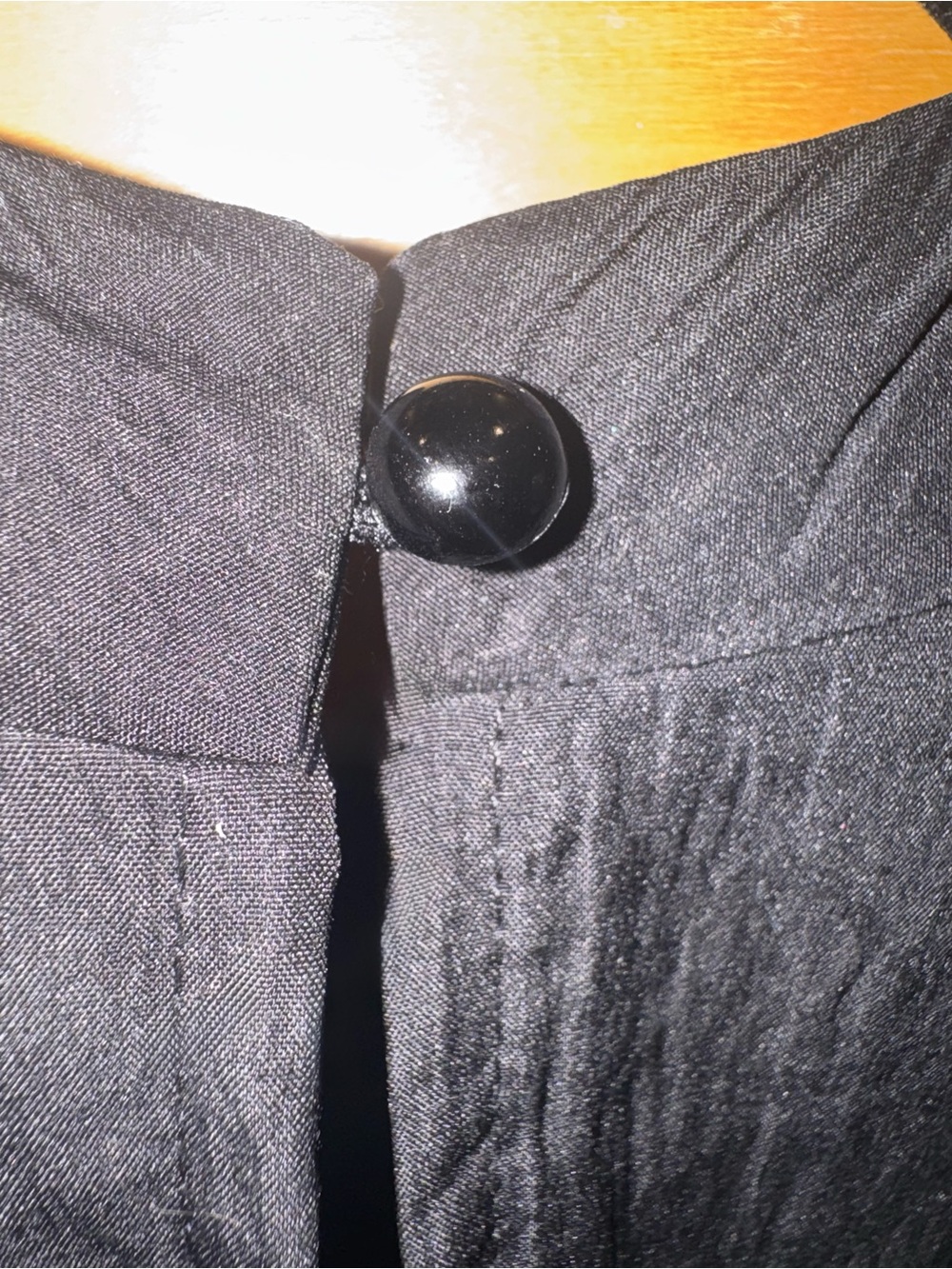 Black Trapeze Dress - Picture 7 of 8